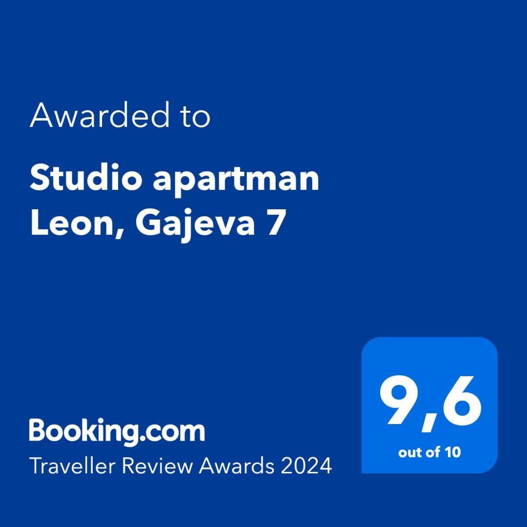 Studio Apartman Leon, Gajeva 7 Zagreb Exteriör bild